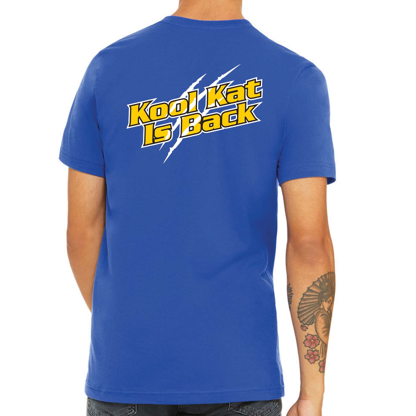 Kool Kat Logo (Royal)