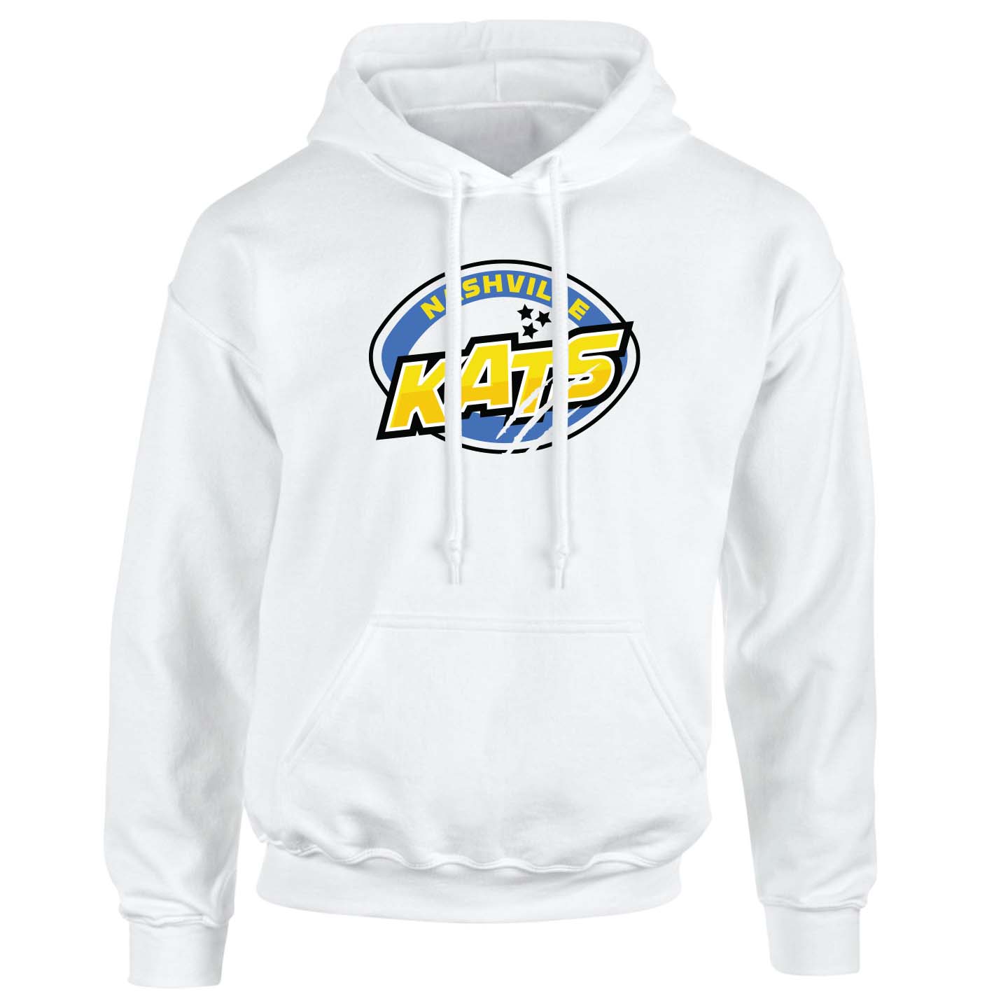 Kats Logo - Pullover Hoodie (White)