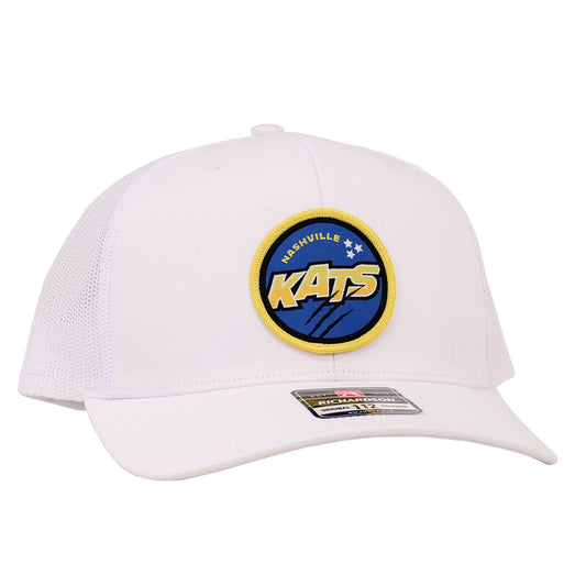 Kats Logo Patch Cap (White)