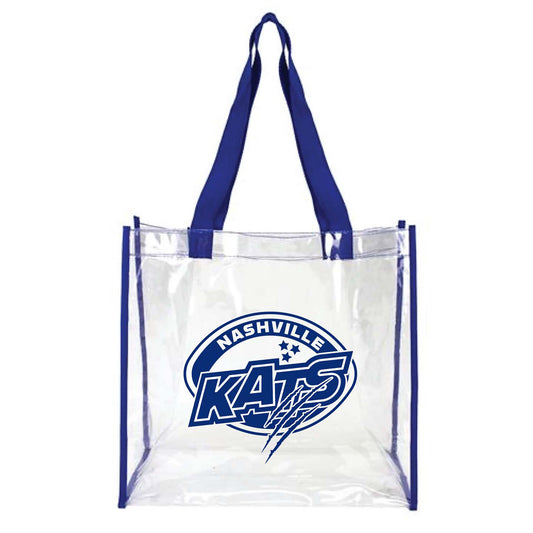 Nashville Kats Clear Stadium Bag